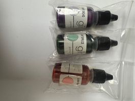 3x Stempelfarbe Refiller wie auf Bild