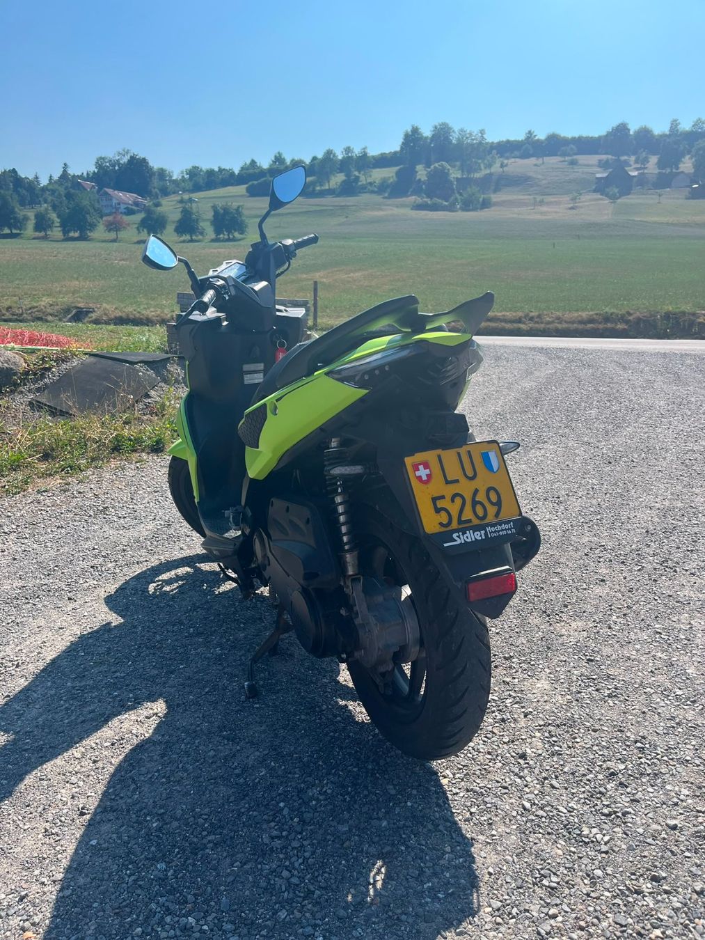 Kymco Strasse: Roller Kymco Super 8 50 E5 – Gebraucht aus Ermensee von moka3 3
