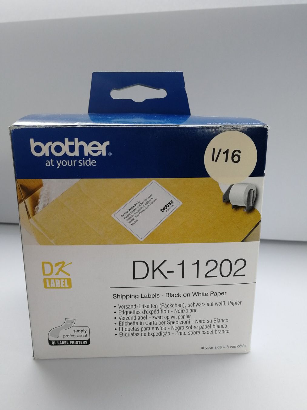 Aufkleber: Brother DK-11202 Etiketten – Neu und originalverpackt aus St. Gallen von