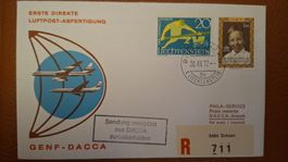Swissair Genf - Dacca 30.12.1972