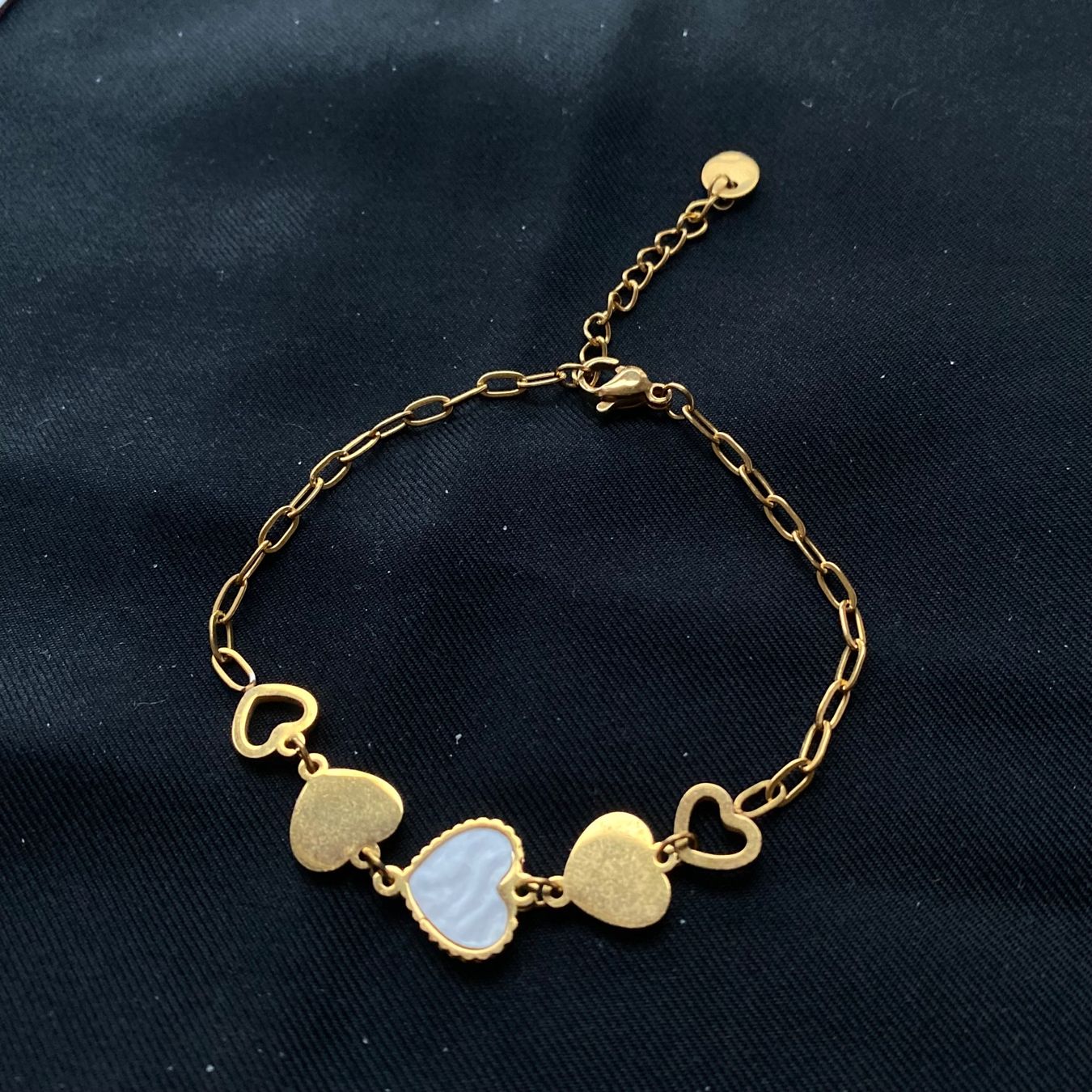 Bracciali & Braccialetti: 18KGP Perlmutt Herz Armkette – Nuovo (secondo la descrizione) da Givisiez venduto da dor_xb9k 4