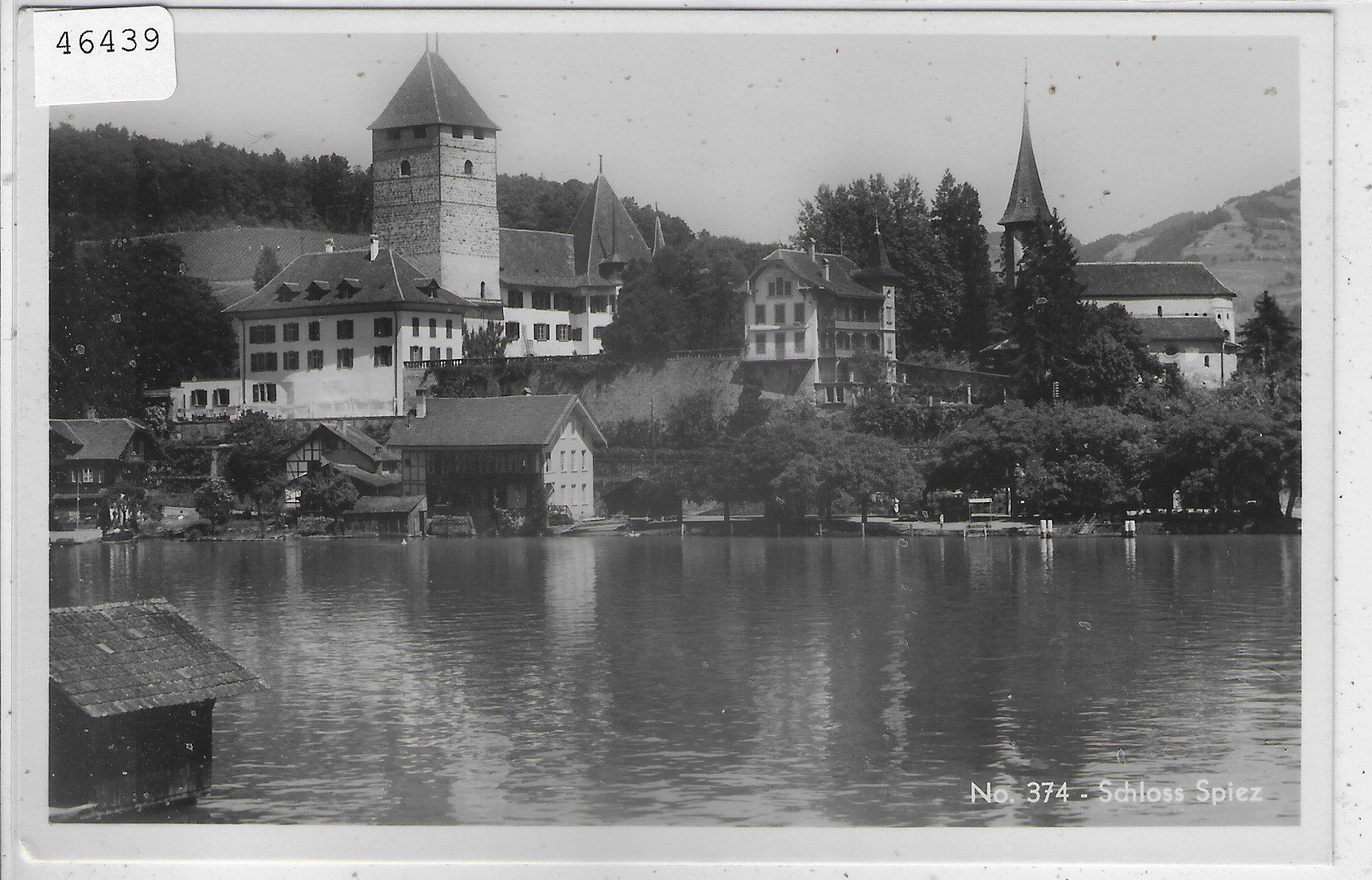 Cartoline postali: Schloss Spiez – Usato da Ettingen venduto da Kartenplanet