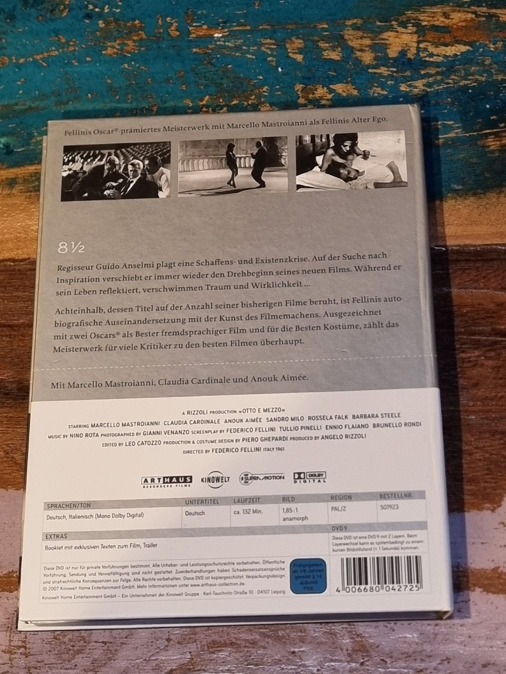 Tutti i DVDs: 8 1/2, DVD Digibook, Federico Fellini – Usato da Winterthur venduto da Belzarek 1