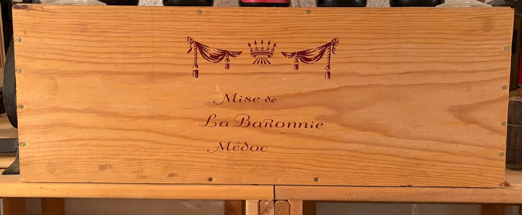 Vino: 12 Flaschen Baron Philippe de Rotschild 1988 – Nuovo e nell'imballaggio originale da Brunnen venduto da Artemis53 2