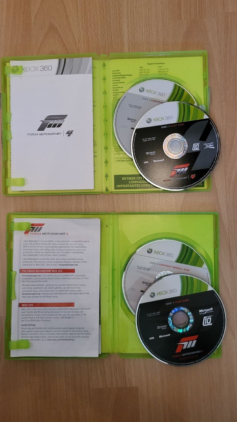 Giochi: X Box 360 Spiele Sammlung 4x Kompl.mit Anleitung. – Usato da Biel/Bienne venduto da Retrohr 2