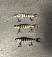 3 Fischköder Kunstköder Set neu
