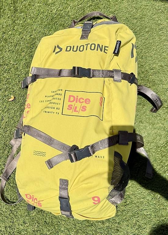 Kite: Kite 9 m2 Duotone DICE SLS 2022 mit Bag – Gebraucht aus Wettingen von Dobleday