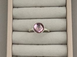 Original Pandora Malerisches Tröpfchen Ring rosa