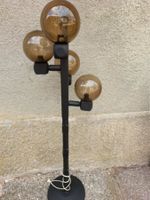 Lampe vintage à quatre globes