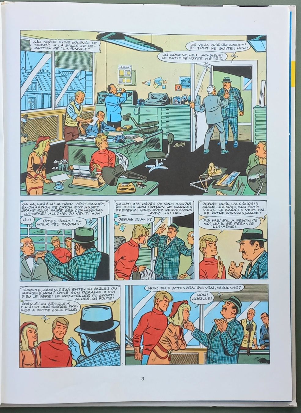 Fumetti: BD Comic - Ric Rochet 10 - Les 5 revenants – Usato da Niederuzwil venduto da lubimaja 1