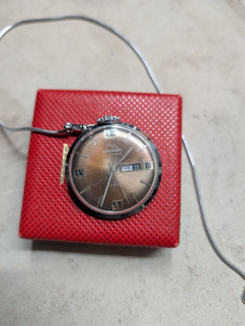 Orologi: Kander Mechanische Taschenuhr – Usato da Wynau venduto da Zebrafurz