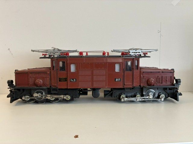 LGB Modellini di ferrovie: LGB RhB Ge6/6 Krokodil 413 mit Digitaldecoder – Usato da Obfelden venduto da Chfi70