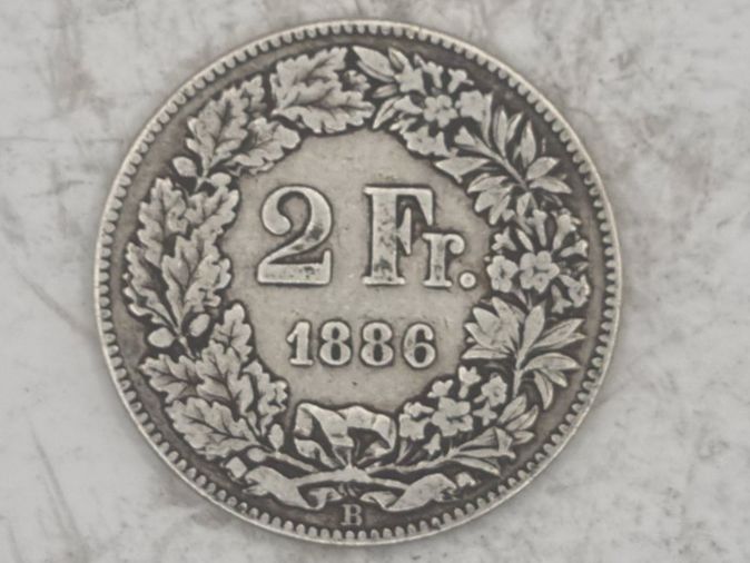 Toutes les monnaies: 2 FR 1886 Erhaltung ! – D'occasion à Bure par chap981