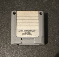 N64 Memory Card 256K Speicherkarte Nintendo 64