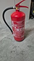 Feuerlöscher 6kg ABC Pulver mit Schlauch inkl. Pruefung