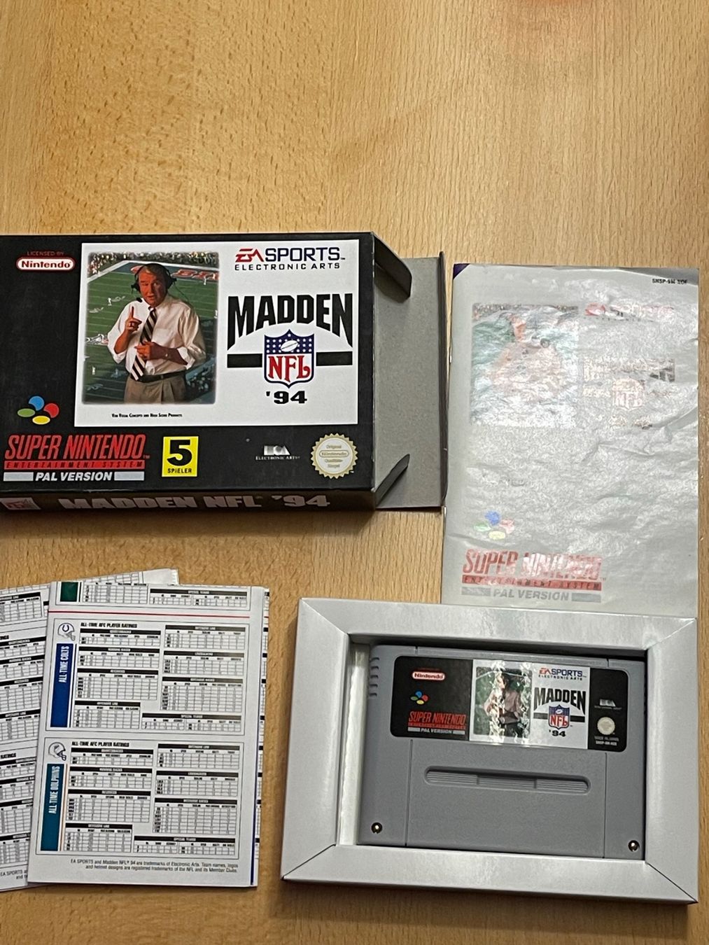 NFL Giochi: Madden NFL 94 SuperNintendo – Usato da Rüti ZH venduto da alumedien 2