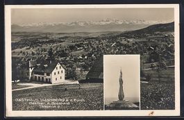 Forch, Totalansicht mit Gasthaus Wassber