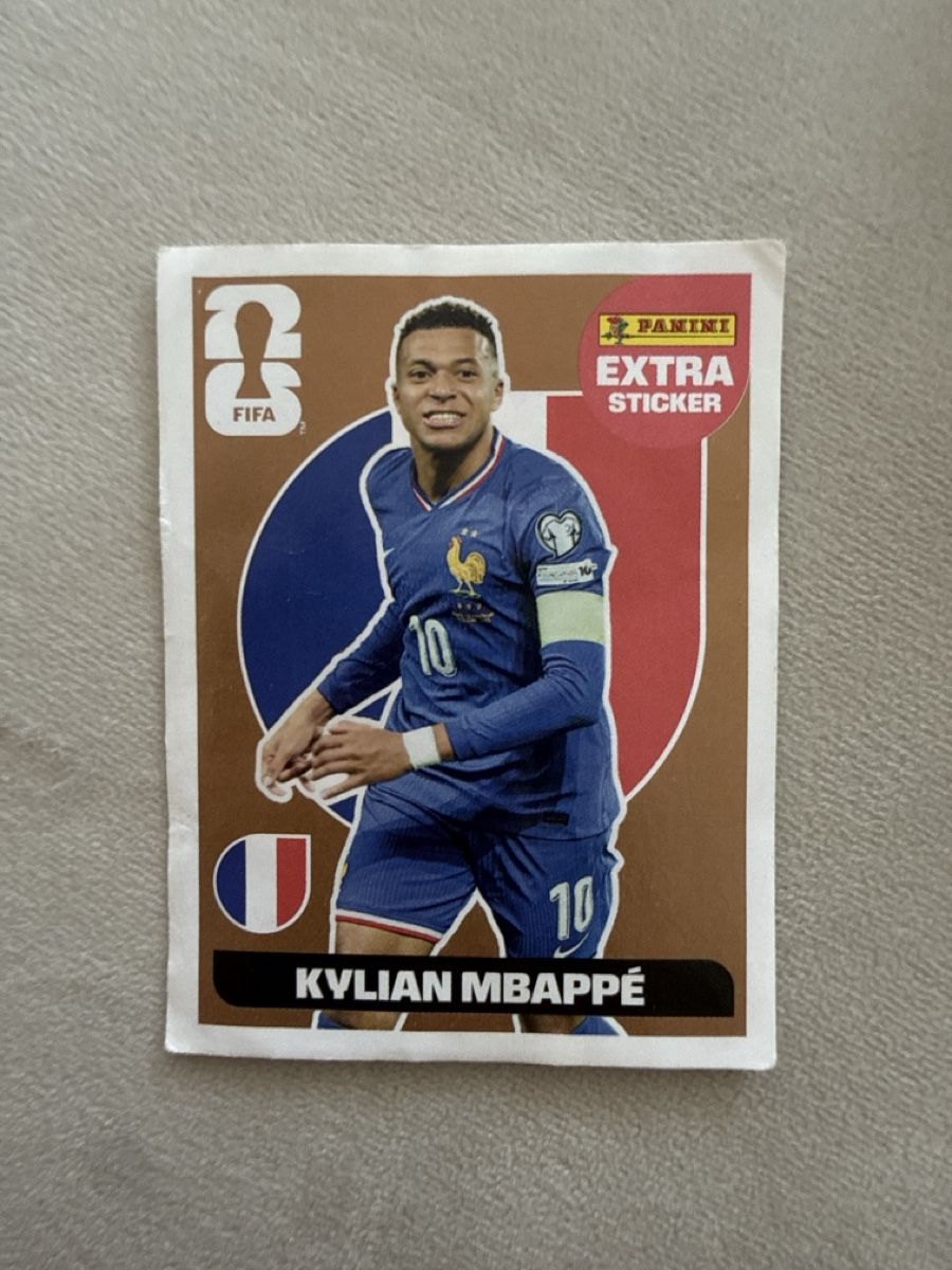 Panini Cartes à collectionner: Mbappe Panini Extra Sticker Bronze - Gratis Postversand – D'occasion à Rotkreuz par korg_yamaha