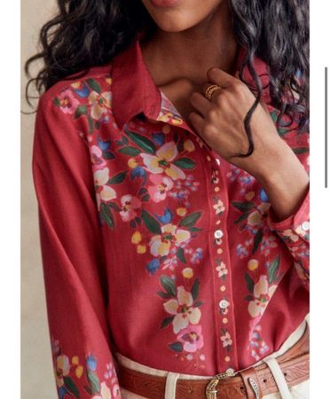 Sezane Cotton Blouse