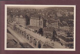 LAUSANNE - Grand Pont - Angle de vue moins courant