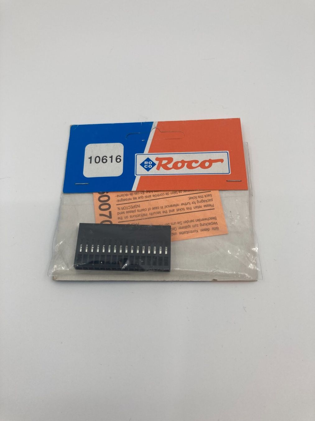 Roco Modellini di ferrovie: Neuer Roco 16-fach Stecker – Nuovo e nell'imballaggio originale da Rorschach venduto da zubispielwaren