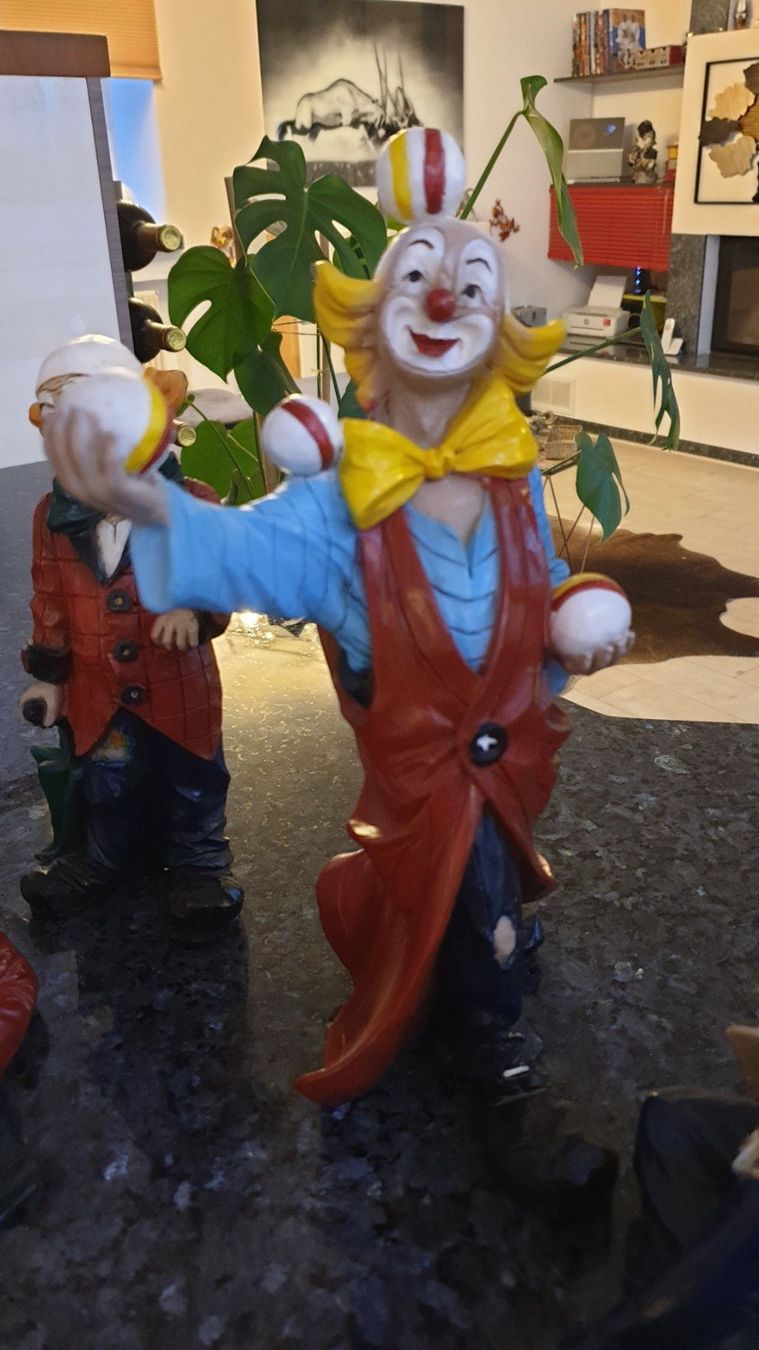 Statuette: Schöne grosse Sammlung Clowns 14 St. – Usato da Itingen venduto da hoegger123 3