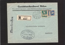 Gerichtsschreiberei Nidau BE, gel. 11.12.1929 nach Solothurn