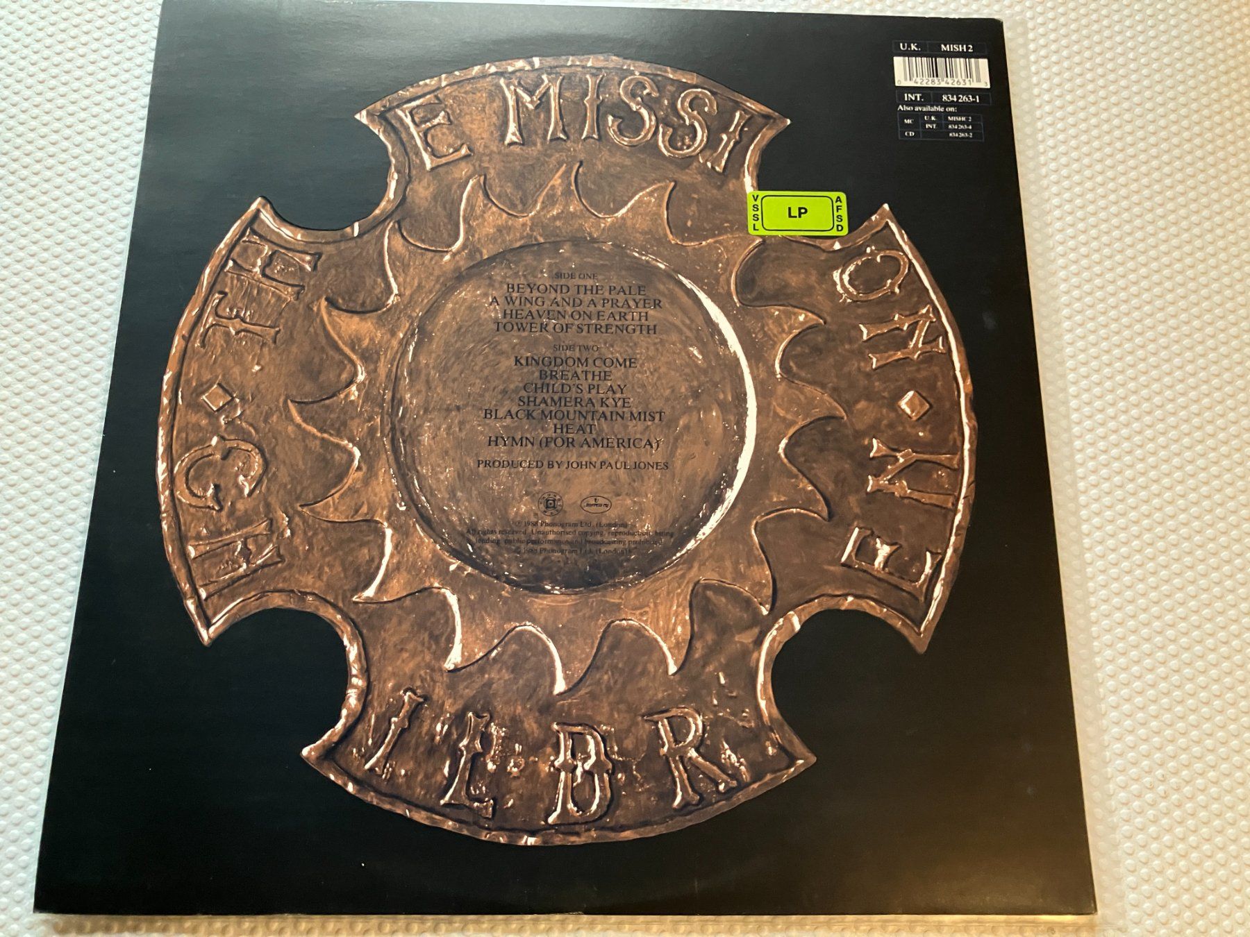 Dischi in vinile: The Mission – Usato da Aarwangen venduto da Jukebox3 2