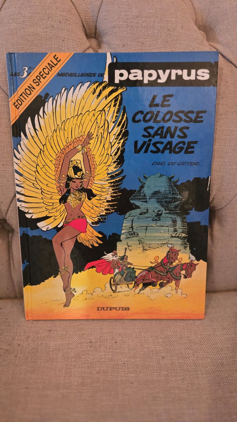 Fumetti: Papyrus N°3 - Le colosse sans visage – Usato da Crémines venduto da Blakedrake