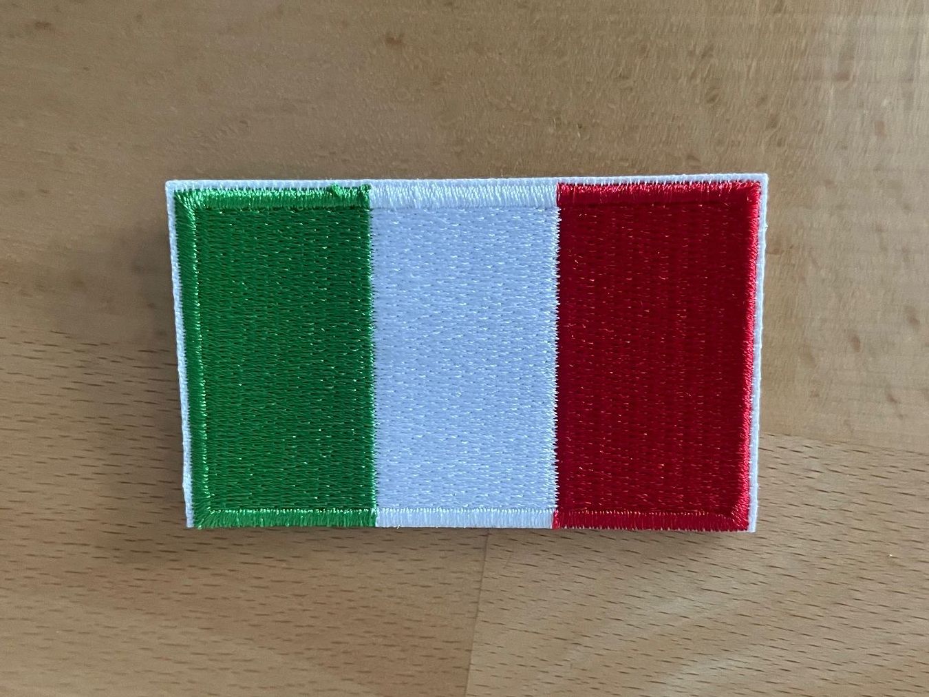 Patches: Italien Flagge Patch Sticker Aufnäher – Neu (gemäss Beschreibung) aus Horn von abutre72