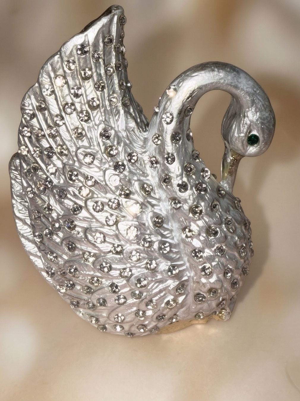 Barattoli: Boîte à bijoux cygne – Nuovo e nell'imballaggio originale da St-Maurice venduto da Sandrinette123 2