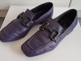 Violette bequeme Damenlederschuh Gr. 39, NP 229.--