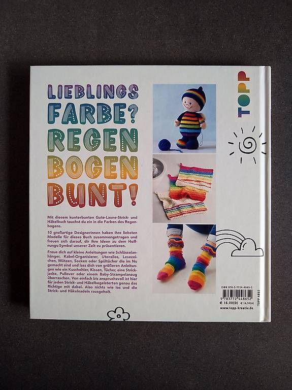 Livres: Das bunte Regenbogen Strick- und Häkelbuch – D'occasion à Schlieren par elisa_zh 1