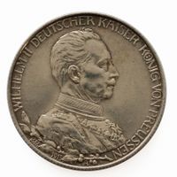 Deutsches Reich 2 Mark 1913 A Preussen Wilhelm II Silber