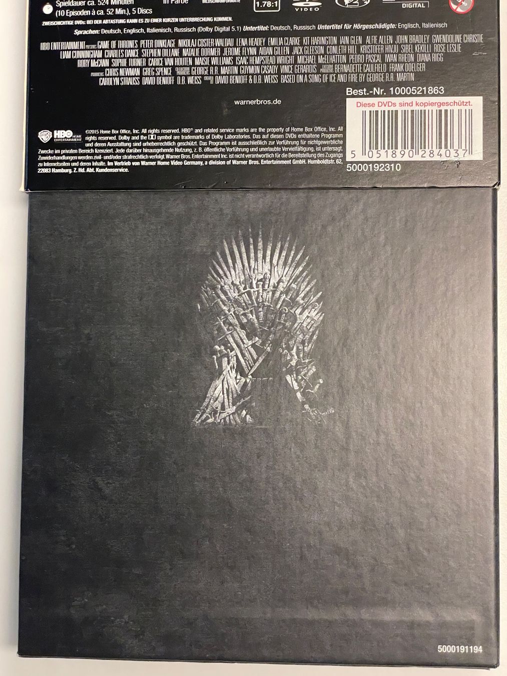 Tutti i DVDs: Game Of Thrones Staffel 4 – Usato da Muri b. Bern venduto da AdidasCollector 6