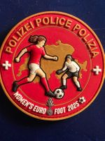Polizei Abzeichen Badge Women Eurofoot Switzerland pvc Klett