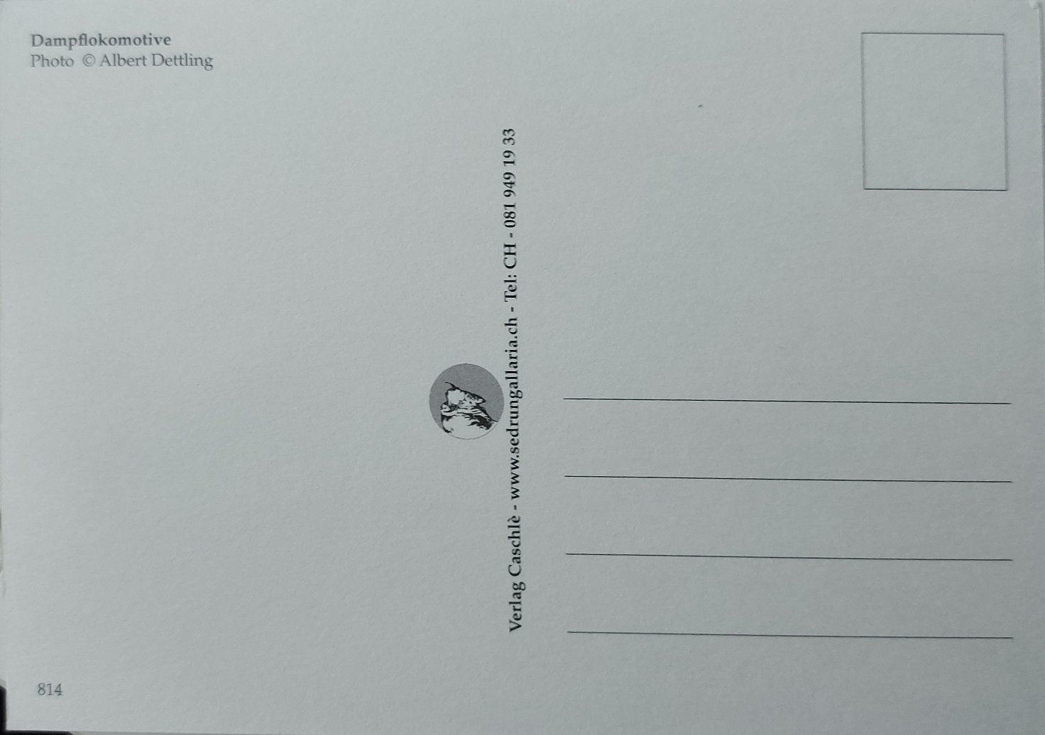 Cartoline postali: Dampflokomotive Eisenbahnromantik – Nuovo (secondo la descrizione) da Rothrist venduto da Stranglehold 1