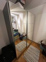 IKEA PAX Kleiderschrank mit Spiegel-Schiebentür zu verkaufen