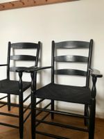 6er-Set handgefertigte Stühle in Ahorn & Esche