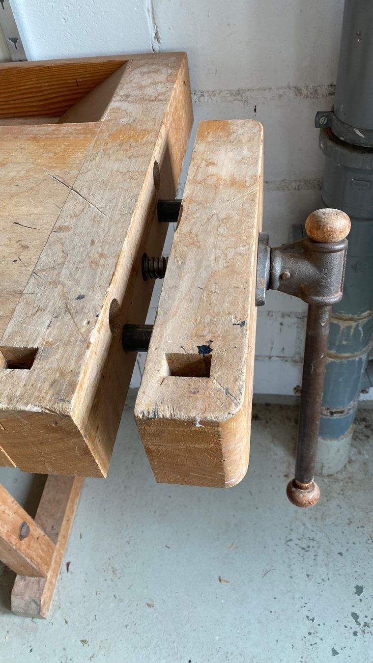 Werkbänke: Hobelbank, Holz massiv – Gebraucht aus Windisch von wolfika 1