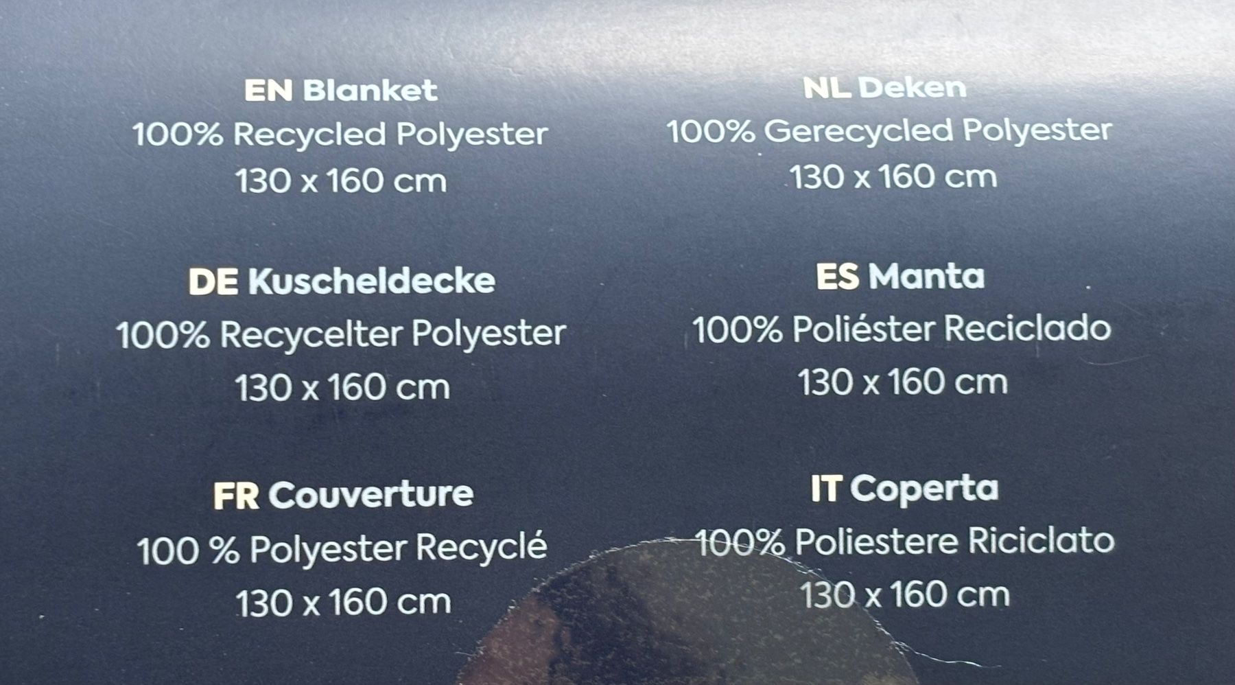 Coop Coperte: Kuscheldecke von COOP – Nuovo e nell'imballaggio originale da Zürich venduto da Tzhkely24 2