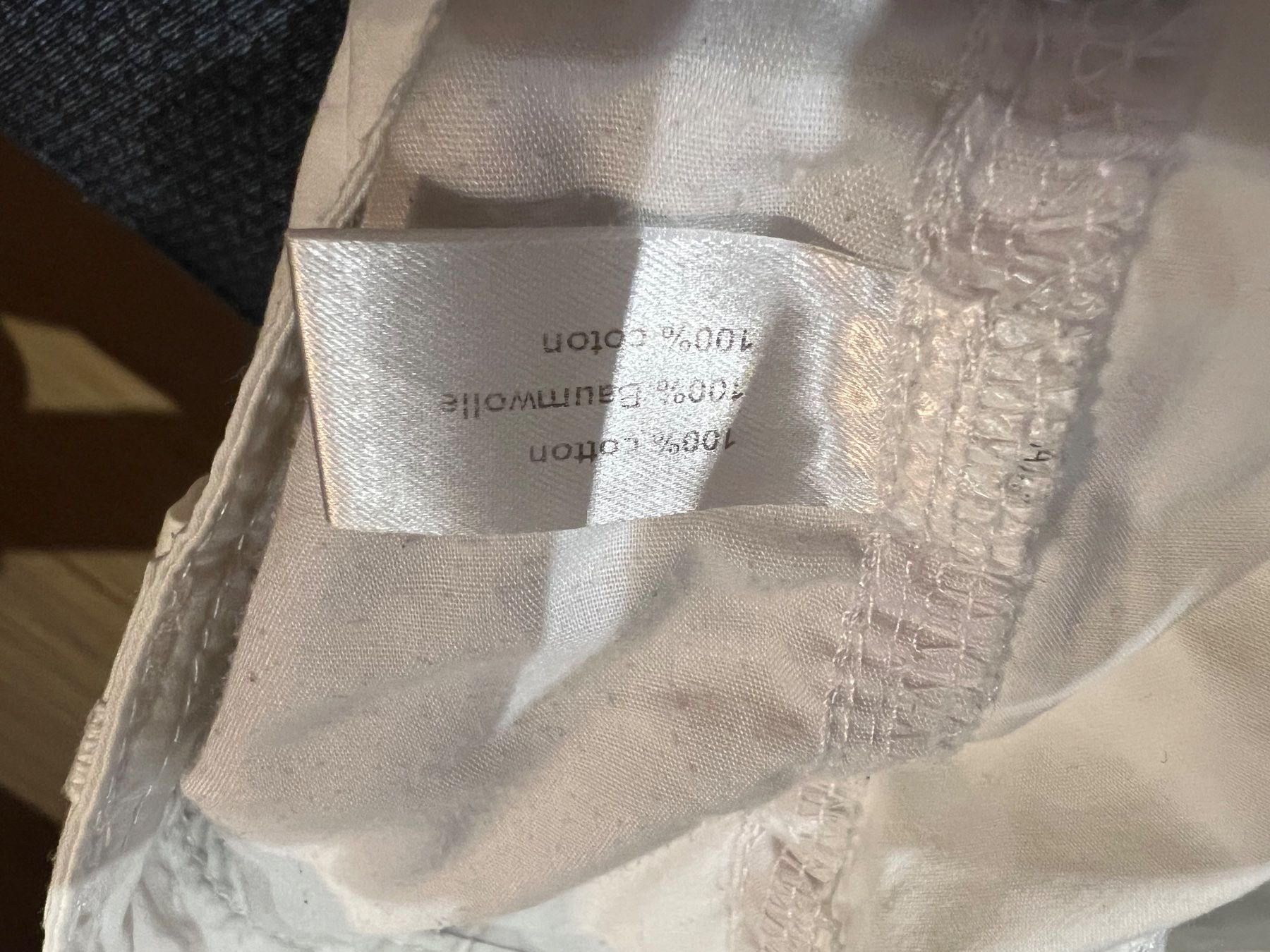 Pantaloni: Weisse Sommer Stoffhose Gr. 40 Sandwich – Usato da subingen venduto da gibo11 4