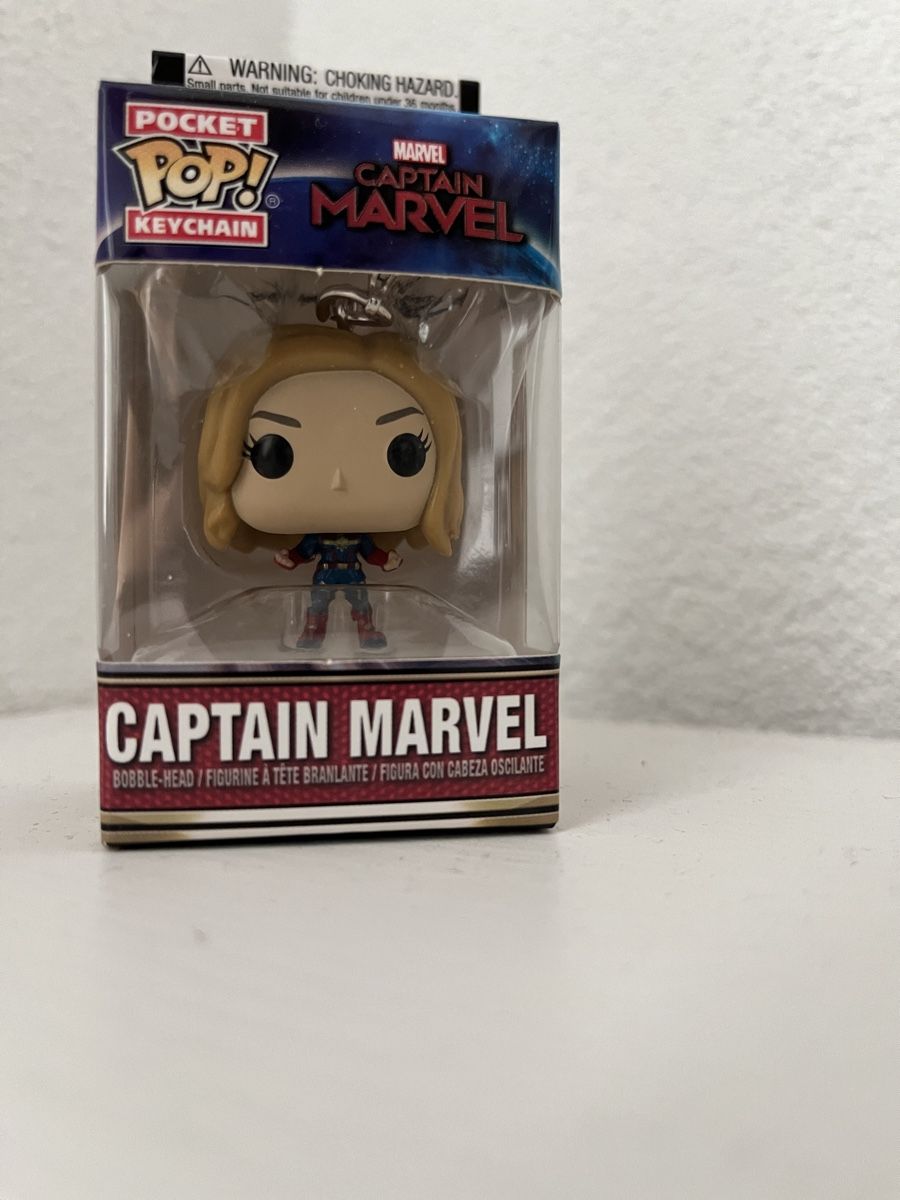 Funko Portachiavi: Pocket Pop! Keychain - Captain Marvel – Nuovo e nell'imballaggio originale da Sierre venduto da black.box