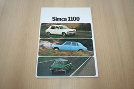 Simca 1100 Prospekt 1975