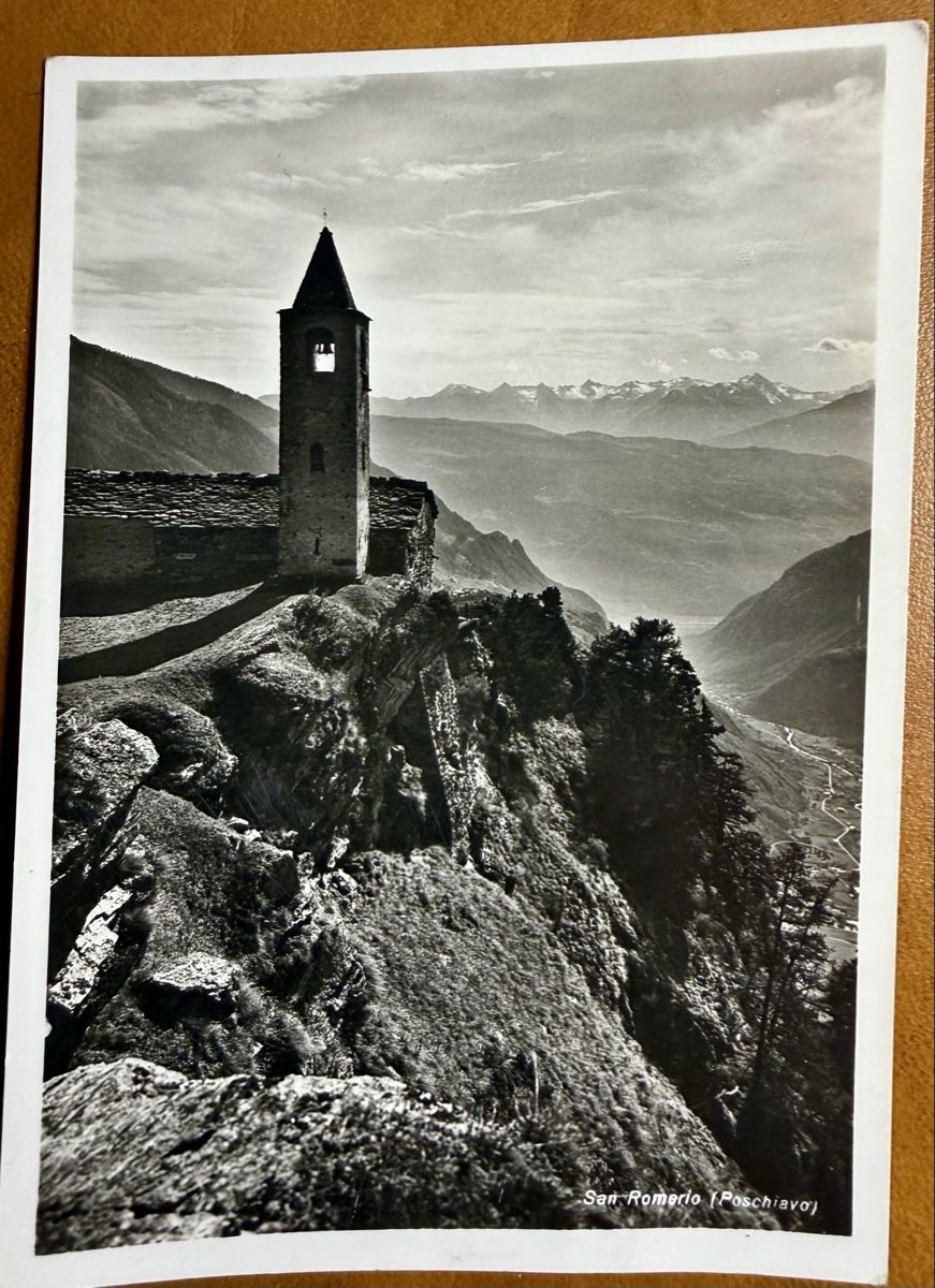 Cartoline postali: POSCHIAVO - San Romario 1948 – Usato da Lutry venduto da Ediego