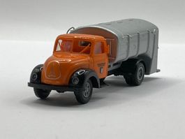 Brekina 1:87 Magirus Mercur Müllwagen Müllabfuhr Luzern