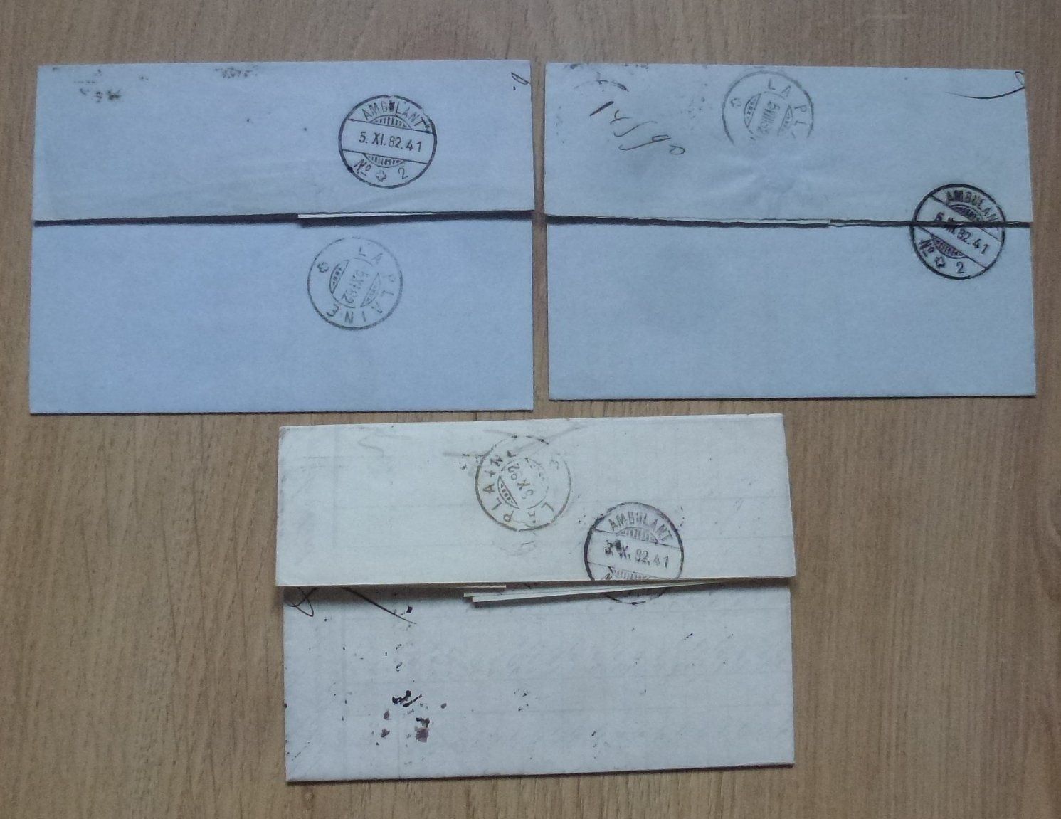 Alle Briefmarken: Sammlung ++ 11 alte Frankreich Briefe um 1882 – Gebraucht aus Walkringen von Casablanca777 5