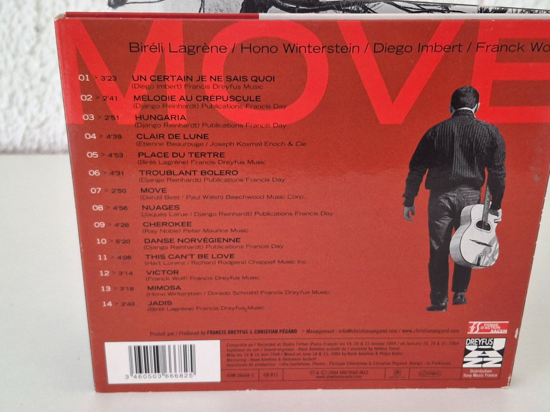 CD: CD Bireli Lagrene  - Gipsy Project Move – Usato da Aarberg venduto da Jackup1 1