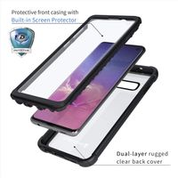 Coque Samsung S10 Plus Antichoc avec Protège-écran Full Body