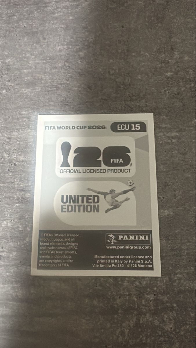 Panini Carte collezionabili: ECU 15 , FIFA WORLD CUP 2026 PANINI  – Nuovo (secondo la descrizione) da Frauenfeld venduto da 1PegPeg1 1